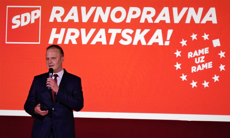 Mišel Jakšić, gradonačelnik SDP-a
