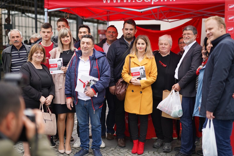 Tonino Picula s gradonačelnikom Mišelom Jakšićem