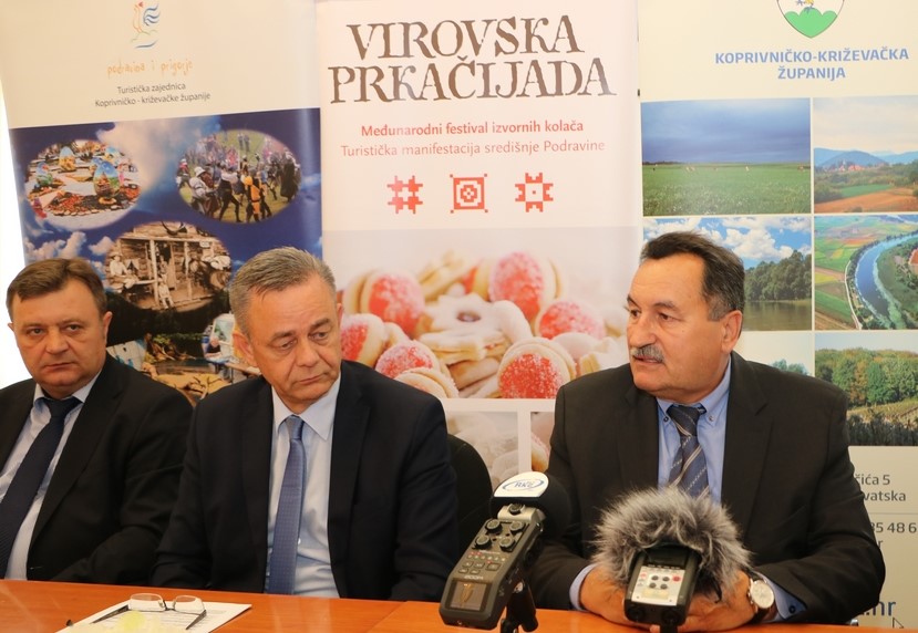 Župan Darko Koren i načelnik Virja Mirko Perok