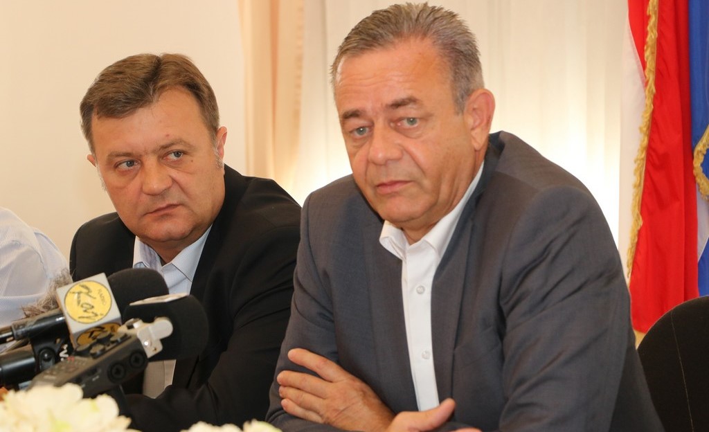 Dožupan Darko Sobota i župan Darko Koren