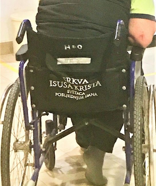 Kolica za pacijente na Hitnom bolničkom odjelu u Koprivnici
