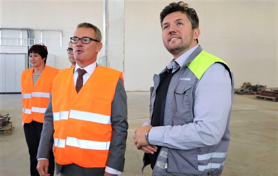 Veleposlanik Danske i direktor Hartmanna Dario Šumiga