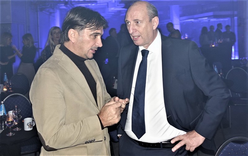 Zlatko Dalić i Robert Markulin
