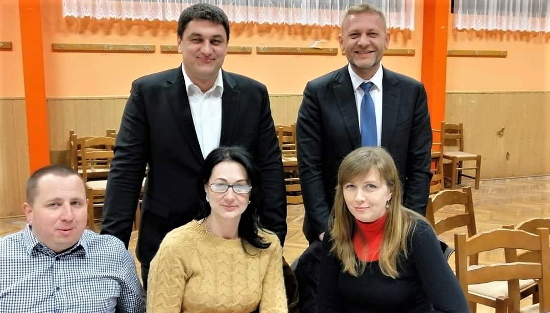 Šef županijskog HSS-a Mario Švegović i predsjednik stranke Krešo Beljak
