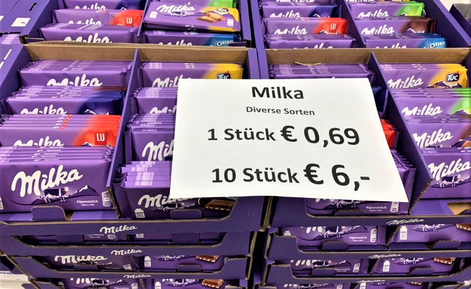 Milka čokolada u Austriji