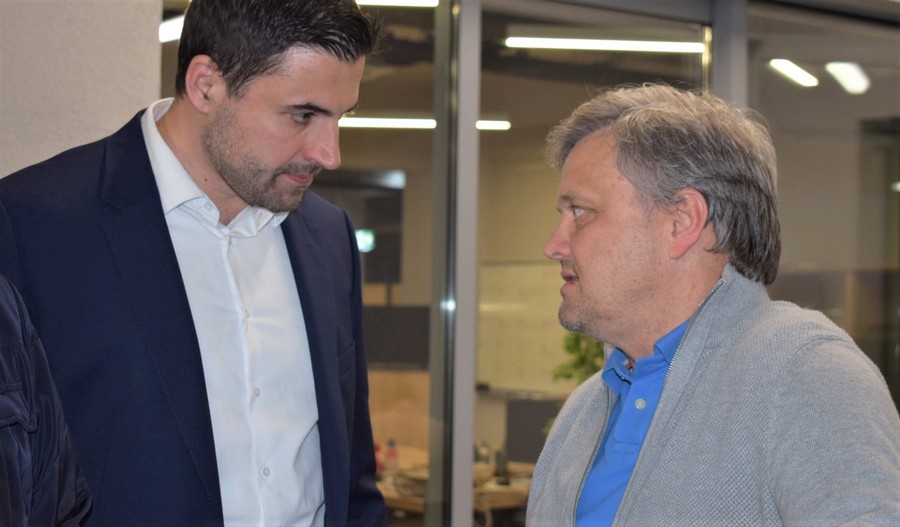 Davor Bernardić i Zvonimir Mršić