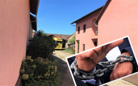 Dvorište u kojem je Josip u Podravini držao roba, Garu