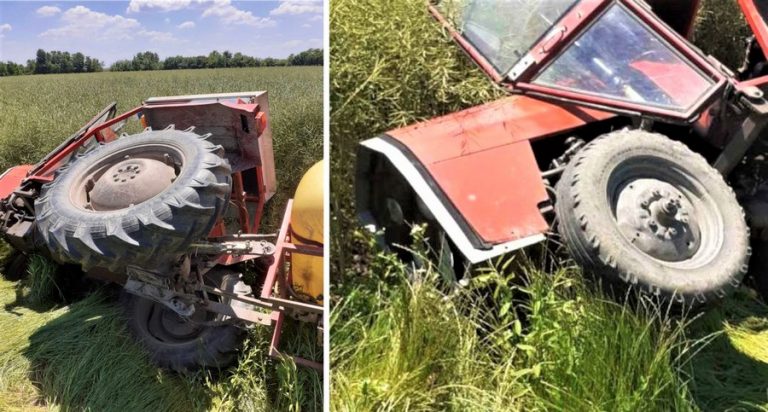 Traktorist teško ozlijeđen u Majerju kod Varaždina
