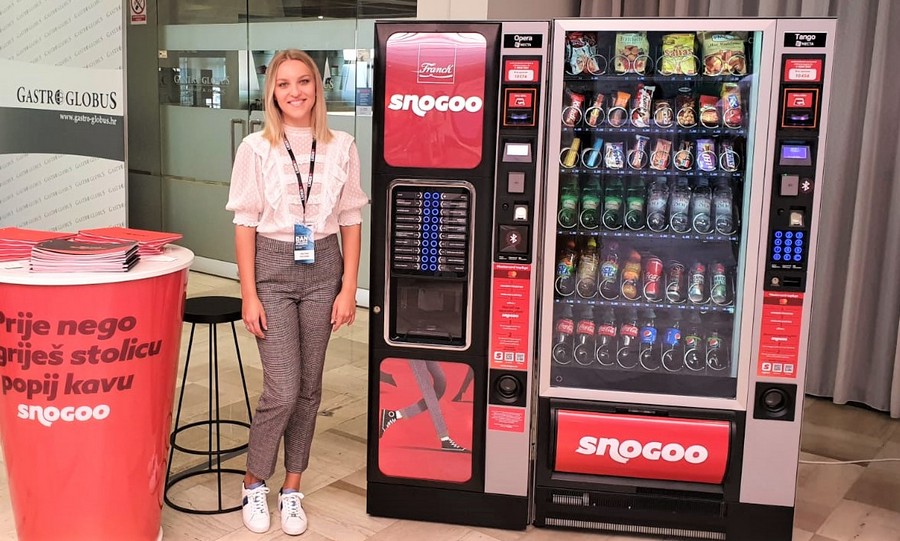 Franck kava, samoposlužni aparat Snogoo