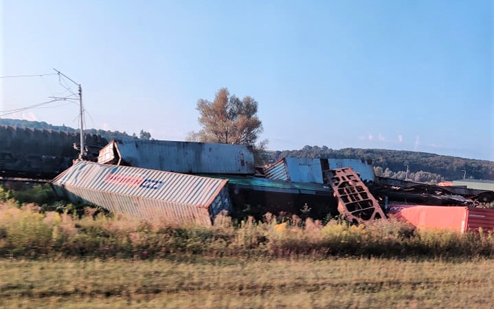 Teretni vlakovi sudarili se kod Križevaca