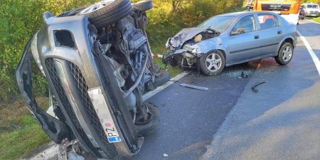 Teška prometna nesreća Požega Nova Gradiška, četiri osobe ozlijeđene