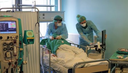 Pacijenti na respiratoru na Covid odjelu Opće bolnice u Koprivnici
