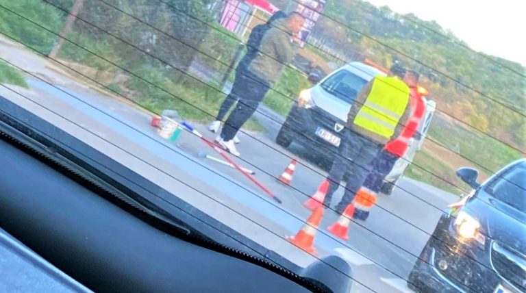 Nelegalna zebra u Zagorju, u mjestu Škarićevo, ipak prebojana