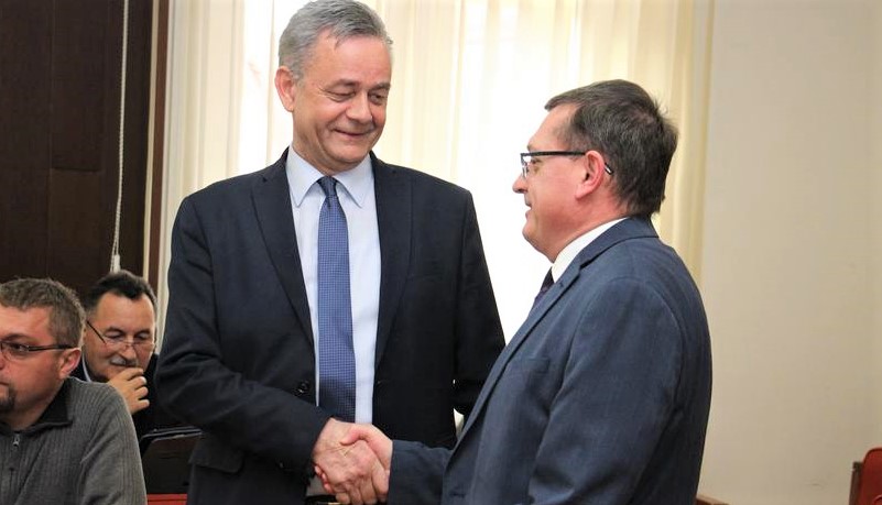 Župan Darko Koren i predsjednik Županijske skupštine Damir Felak