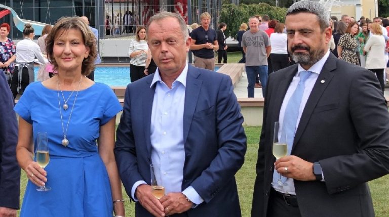 Predjsednica uprave Podravke Martina Dalić, čelnik Nadzornog odbora Želimir Vukina i član uprave Ivan Ostojić