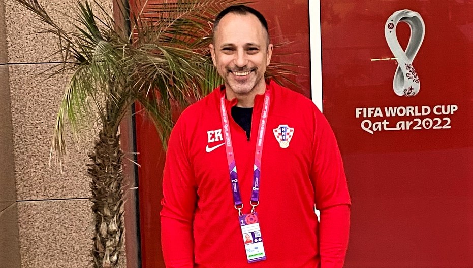 Dr. Eduard Rod član je hrvatske nogometne reprezentacije na SP-u u Kataru
