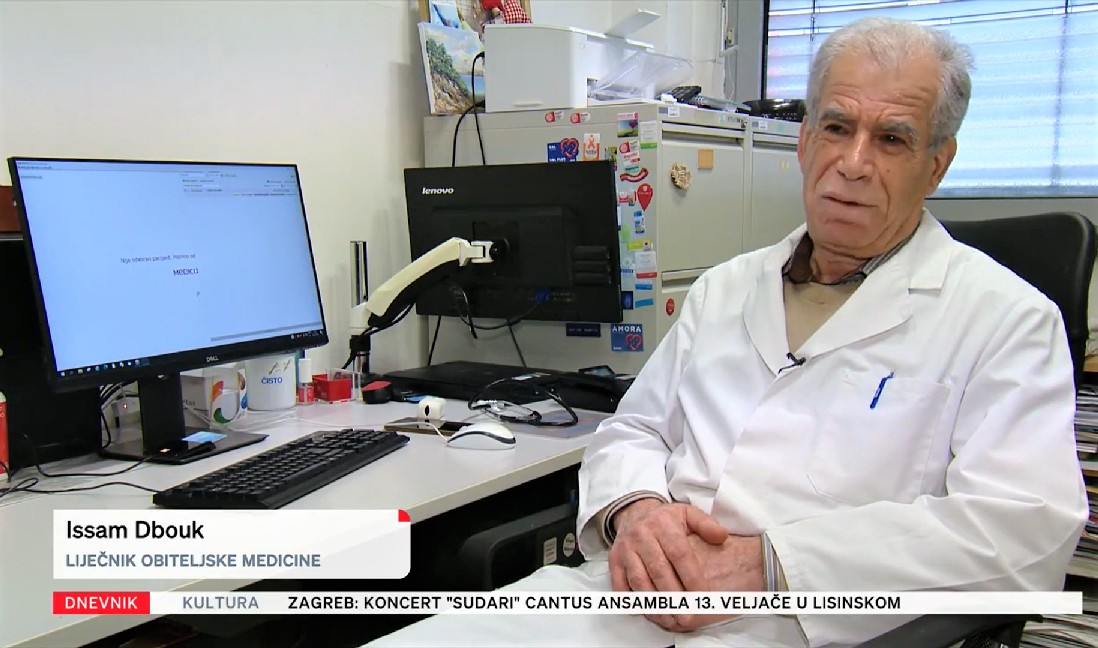 Dr. Issam Dbouk, liječnik u Gregurovcu i Križevcima