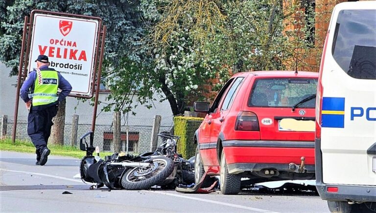 Strašna prometna nesreća u mjestu Novi Mihaljevci kod Požege u kojoj je poginuo mladi par koji ima troje male djece