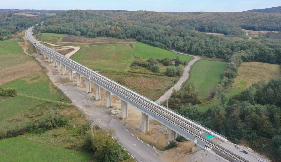 Vijadukt Komari na pruzi Križevci Koprivnica
