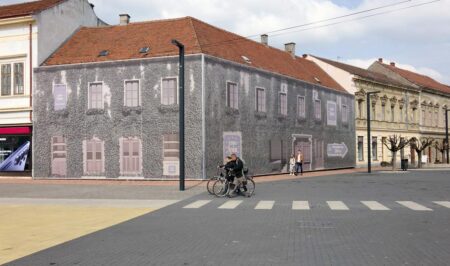 Merićeva zgrada u središtu Koprivnice